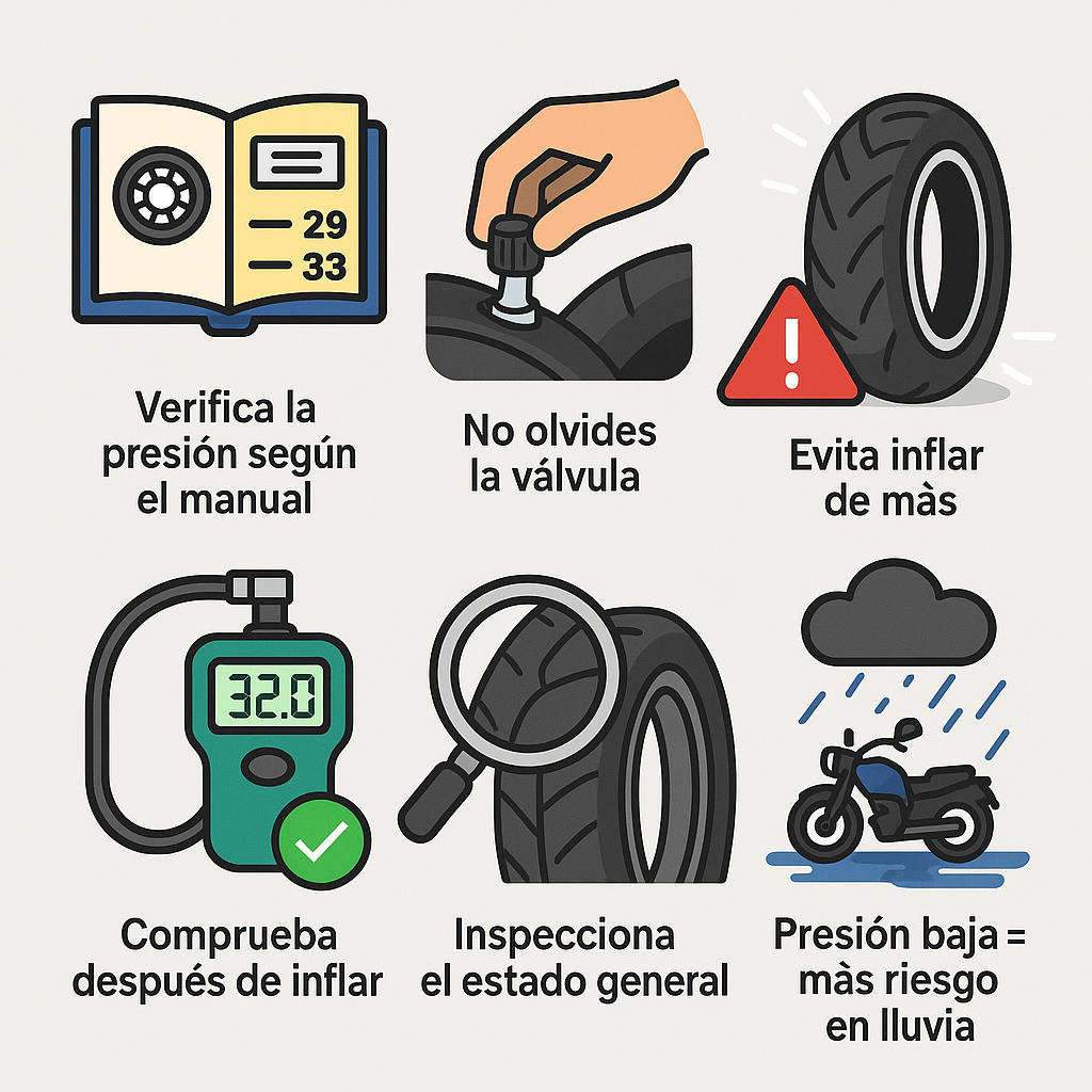 Medición de presión con manómetro